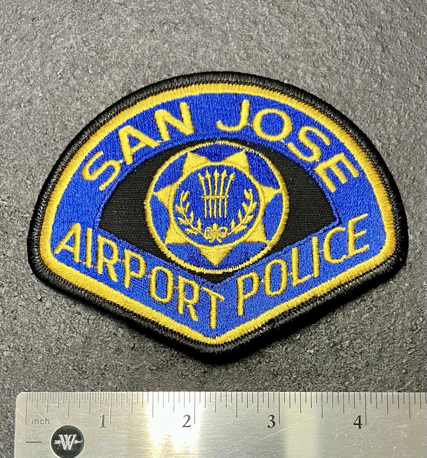 San Jose Police CA Airport Police Collectible Patch ￼