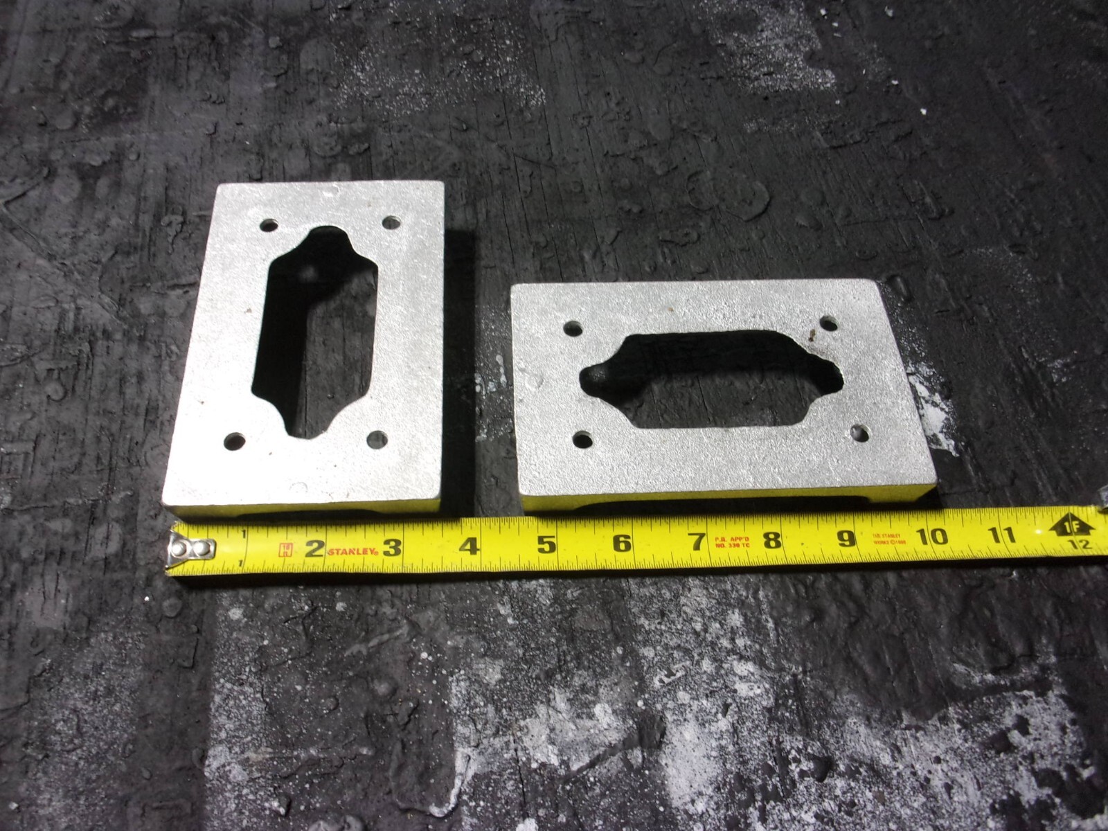 4x6 Post Base Column Base Plinth Heavy Duty Aluminum  Free Shipping Package of 2