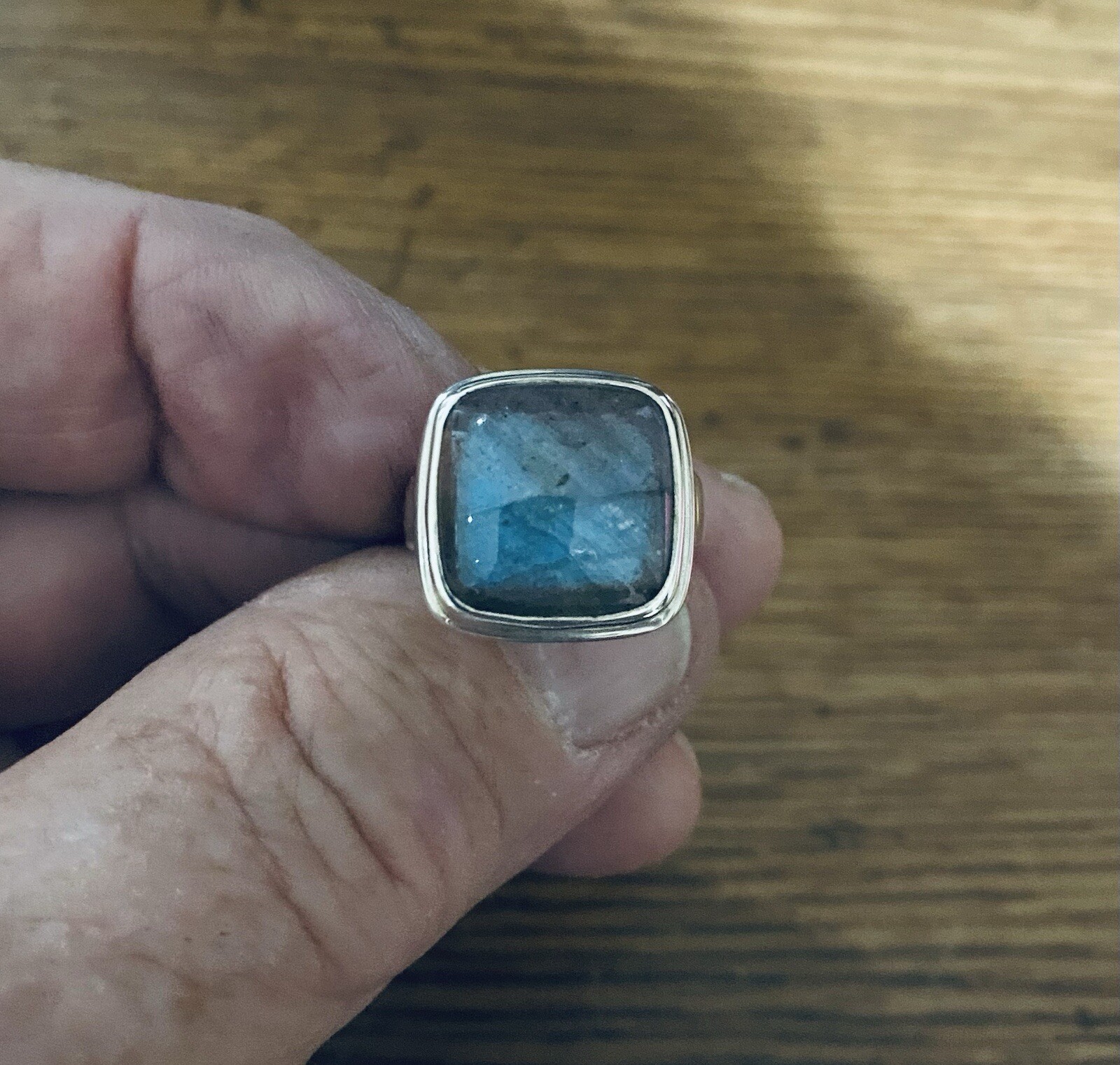 Labradorite Sterling Ring