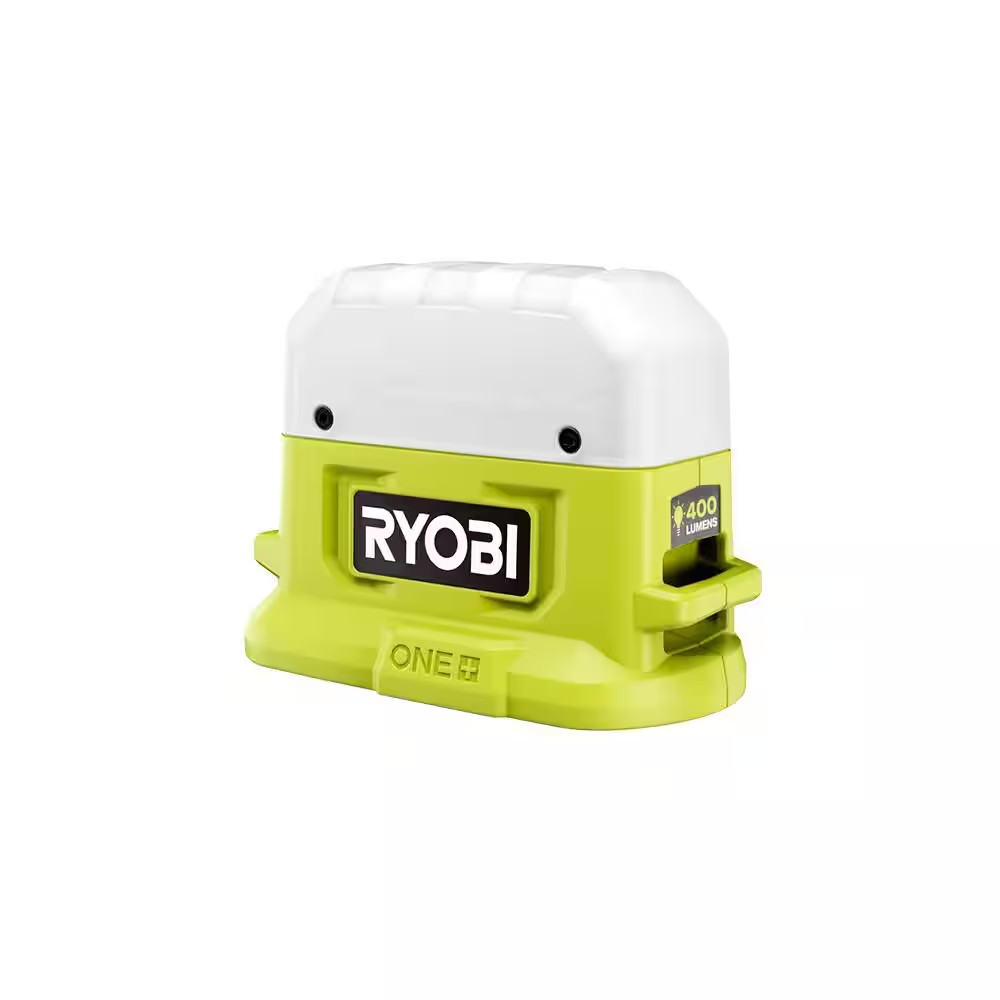 NEW Ryobi18V Cordless Workshop Lantern Lamp 400 Lumen LED Light LiIon Baretool