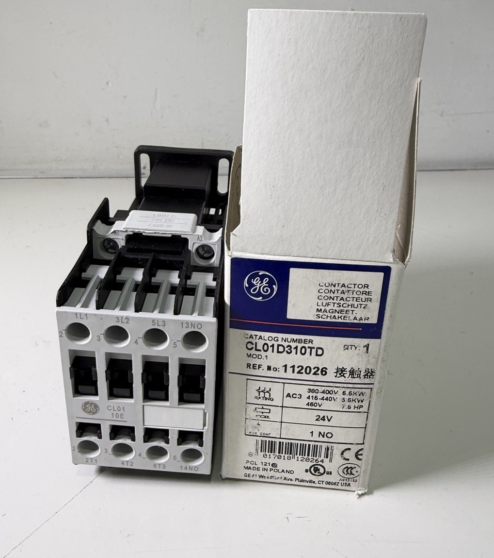 General Electric CL01D310TD / CL01D310TD 24v contactor