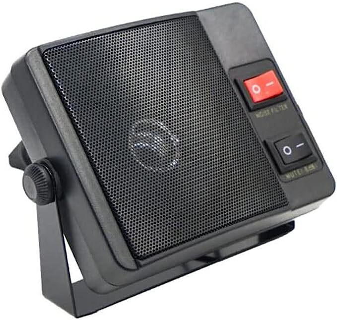 3.5mm TS-750 External Mini Walkie Talkie External Speaker for YAESU Radio