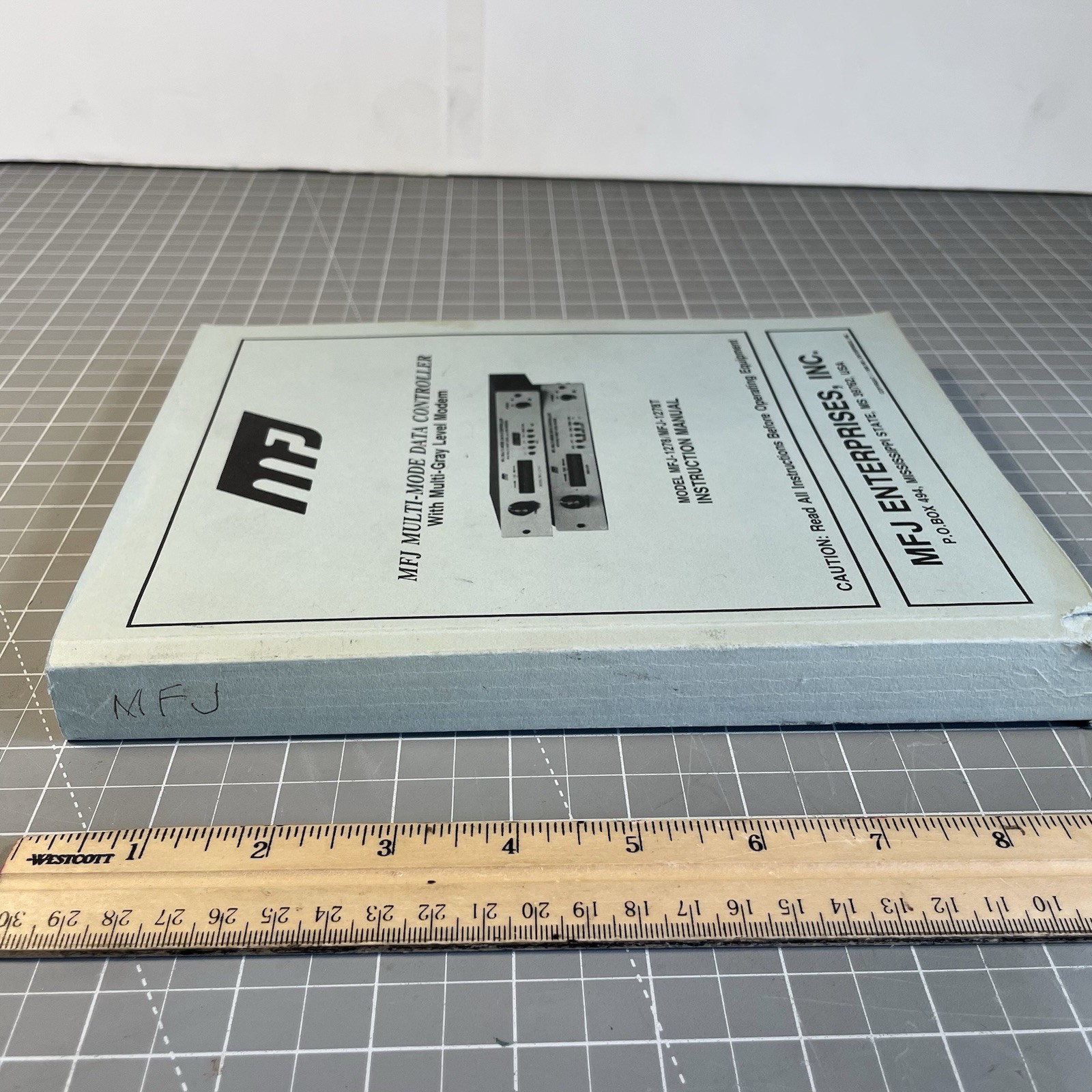 VTG 1990 MFJ-1278/MFJ-1278T Multi-Mode Data Controller Manual