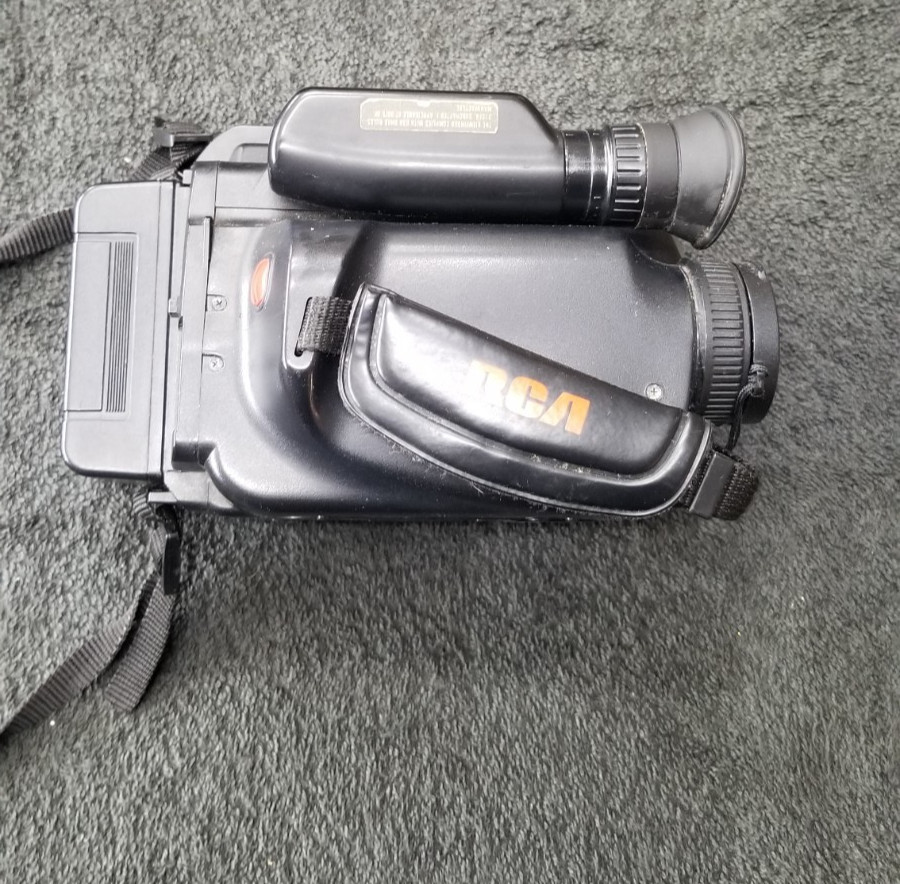 RCA Video Camcorder Model CC180 Untested Sold as is for parts INV#M-823