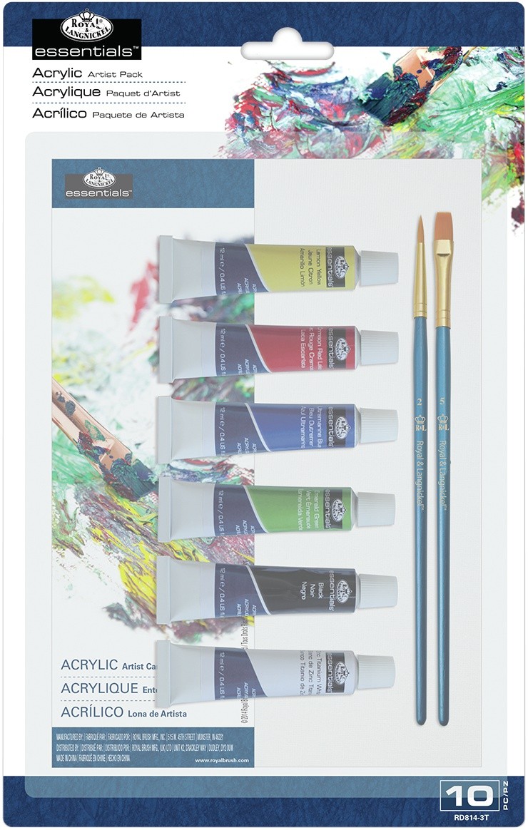 Royal & Langnickel(R) essentials(TM) Artist Pack-Acrylic Painting