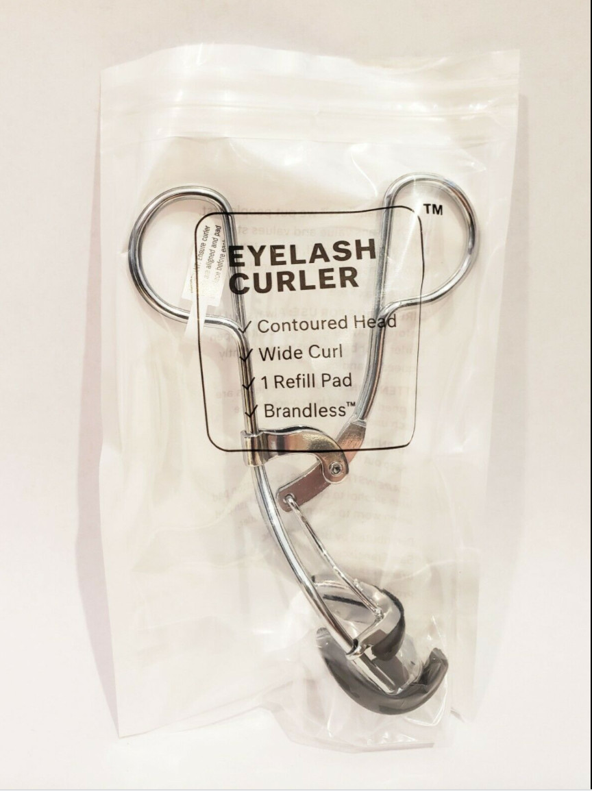 TWO Brandless eyelash curlers - Carbon Steel - Brand New - Free Shipping