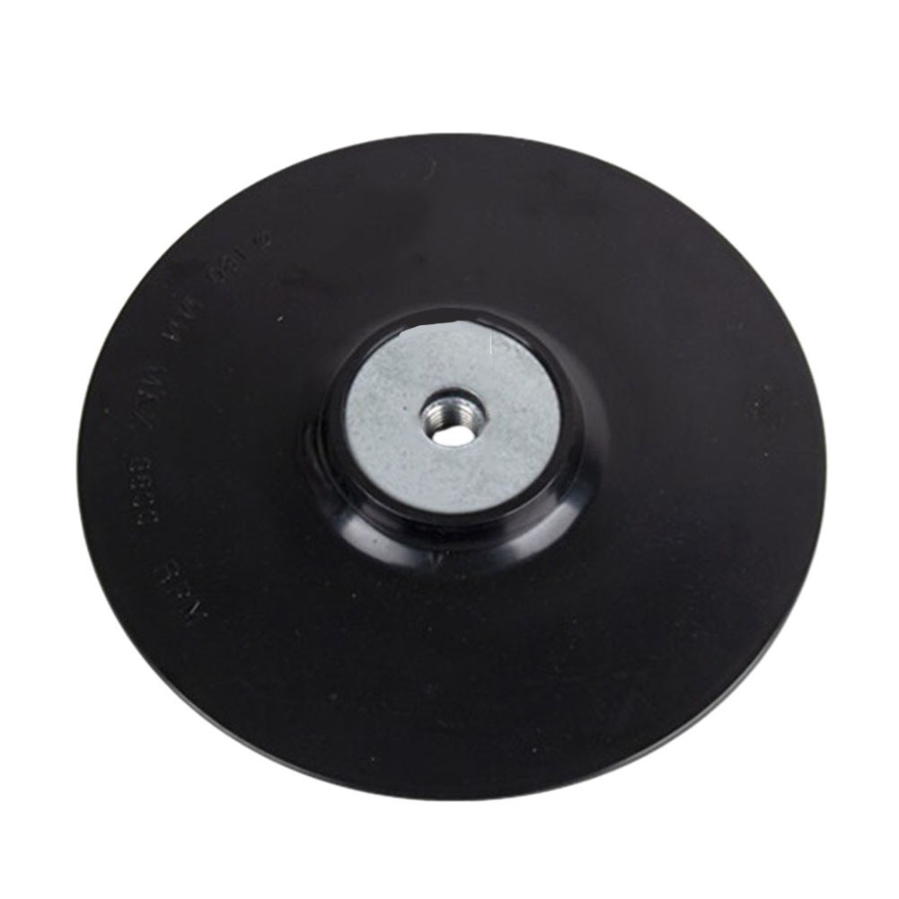 Convenient 100mm Backing Pad for Angle Grinder Fibre Discs with Lock Nut