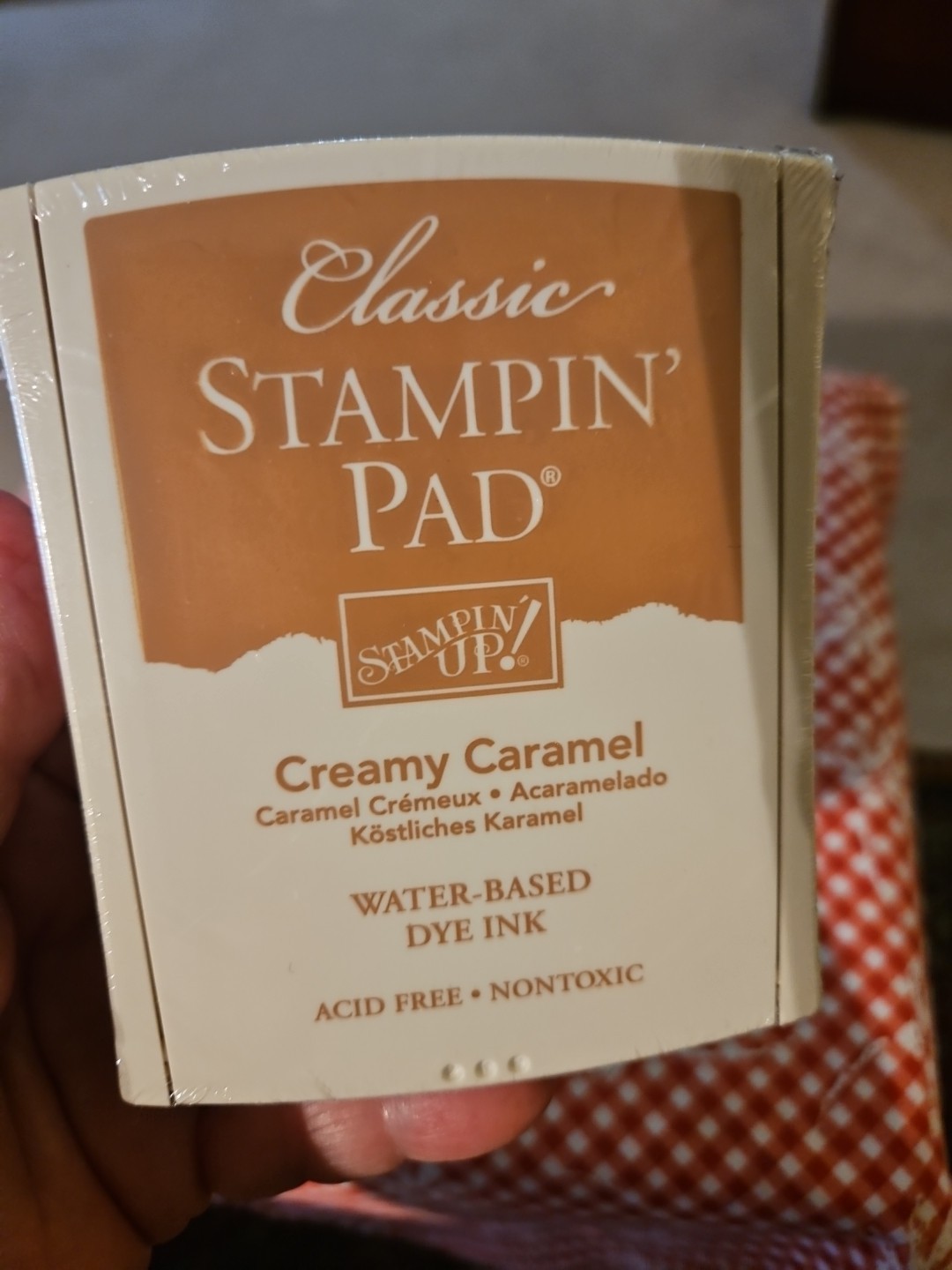 Classic STAMPIN Pad Sealed Never Used Smoke & Pet Free Home. CREAMY CARAMEL