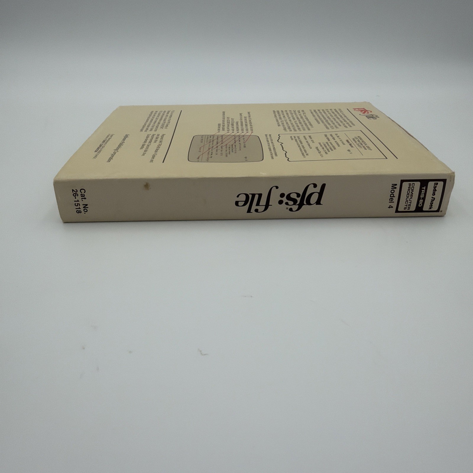 pfs:file TRS-80 Model 4 Software Publishing Corp Disk Tested Working Vintage