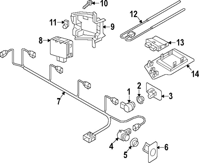 Genuine Audi Control Module 3Q0-907-590-G