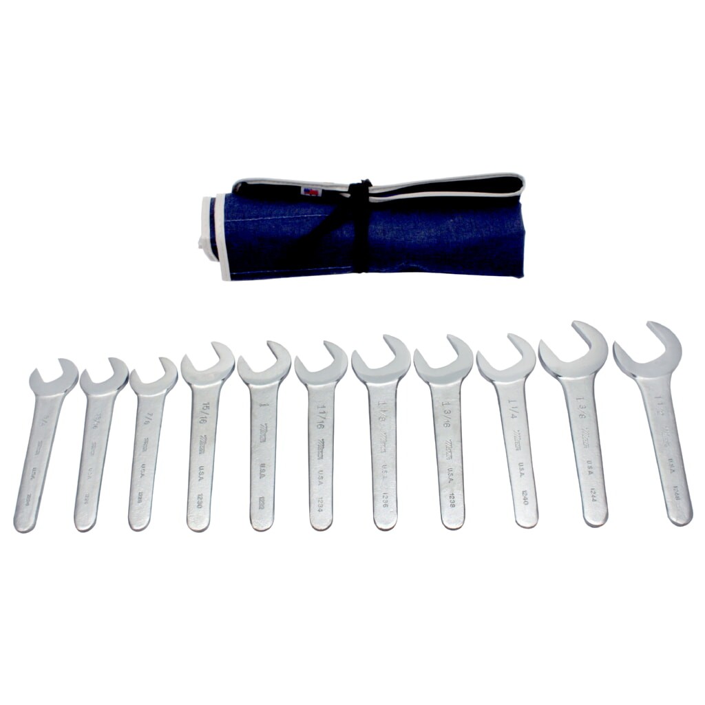 Martin SW11K 3/8–1 Inch Chrome Combination Wrench Set