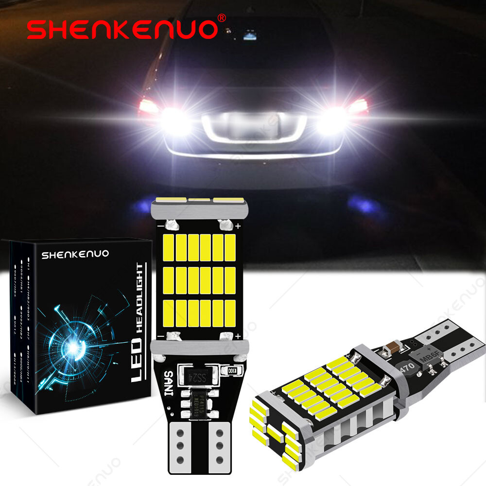 2PC Reverse Backup Light T15 921 Bulbs For 2011-2020 2021 2022 Lexus GX460 6000K
