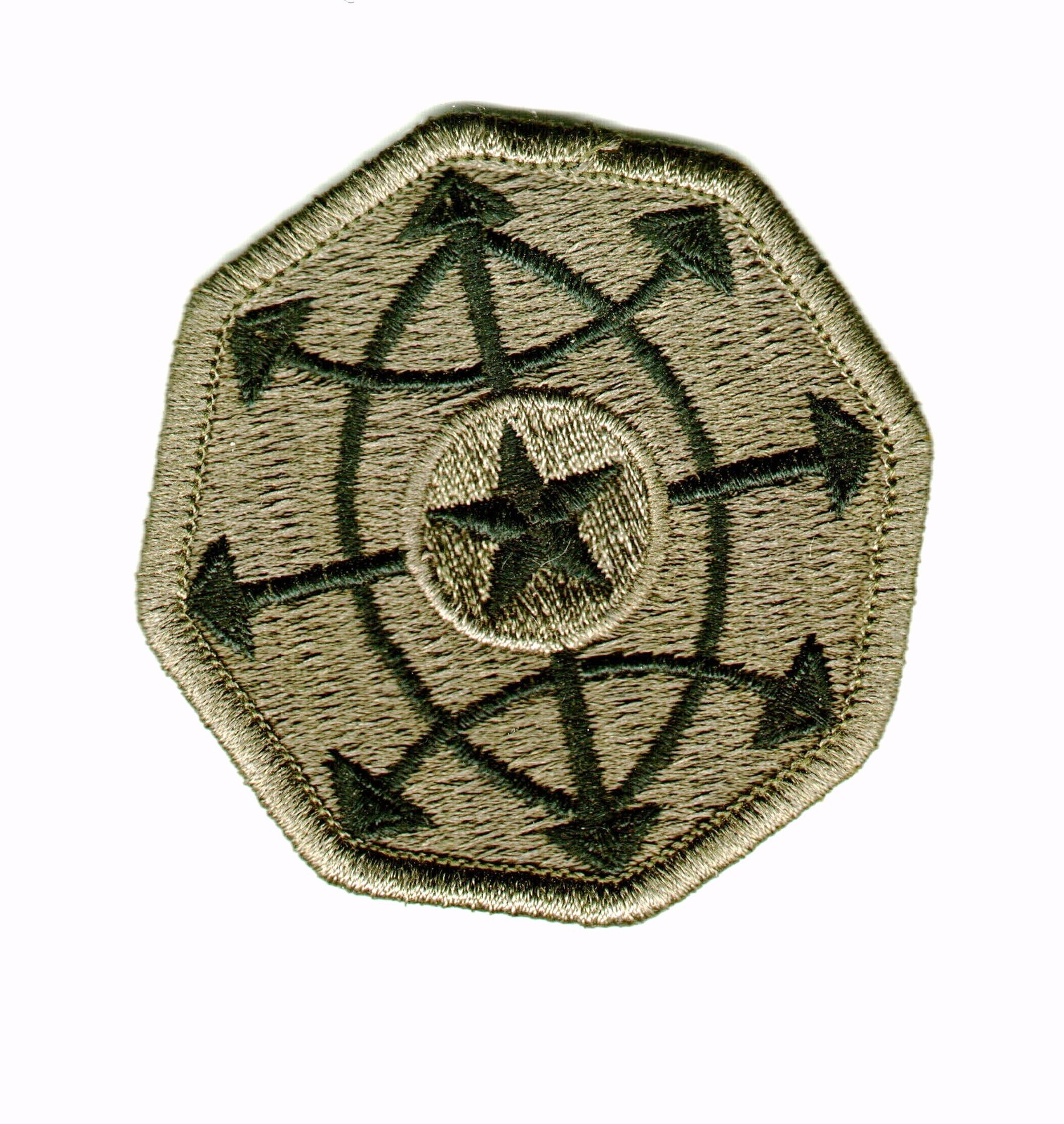 CRIMINAL INVESTIGATIVE COMMAND PATCH SUBDUED U.S. ARMY PATCH
