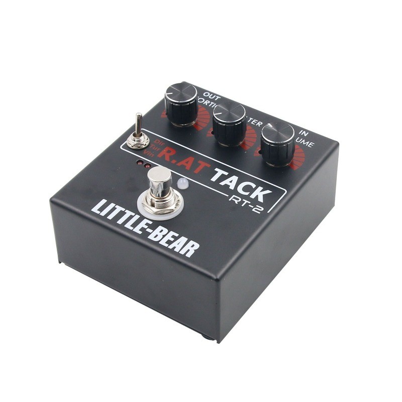 For RT-2 Little Bear Guitar Distortion Fuzz Effector effect StompBox Pedal