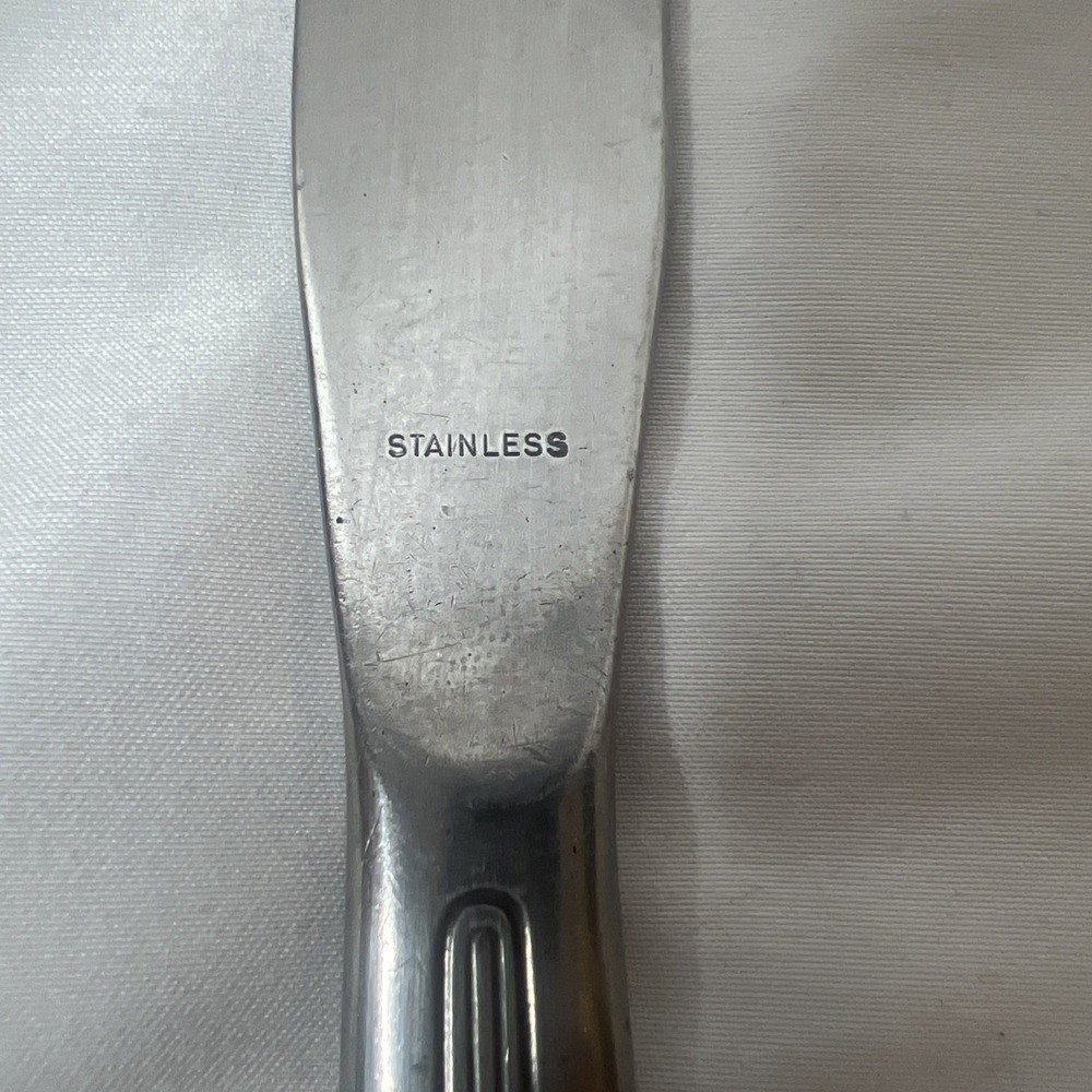 Silco International Flatware Dinner Knives Set Of 5 Replacement Silverware