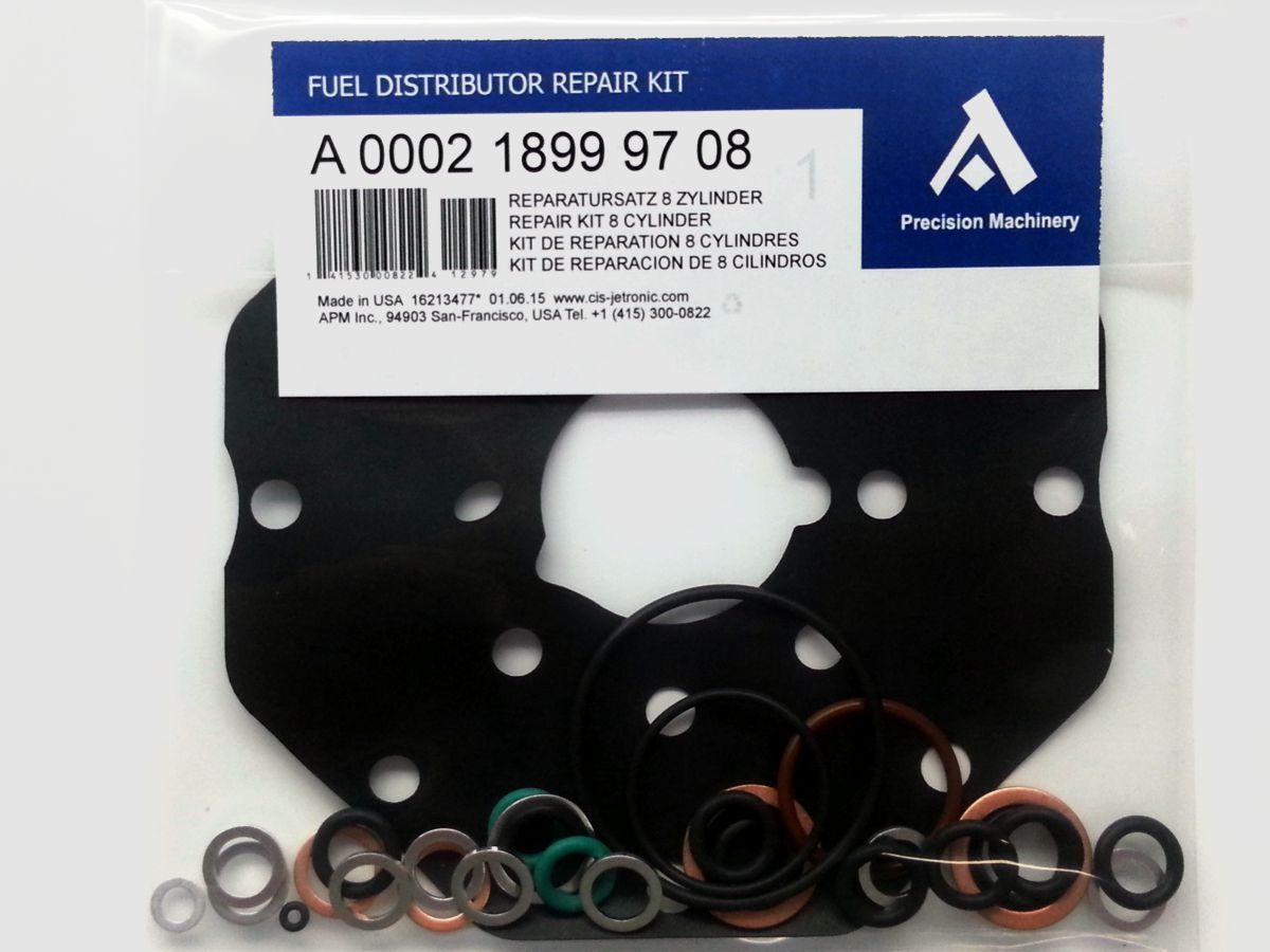 0438101018 Repair Kit 4 Bosch Fuel Distributor Mercedes 500/560 SL/SEL R107/W126