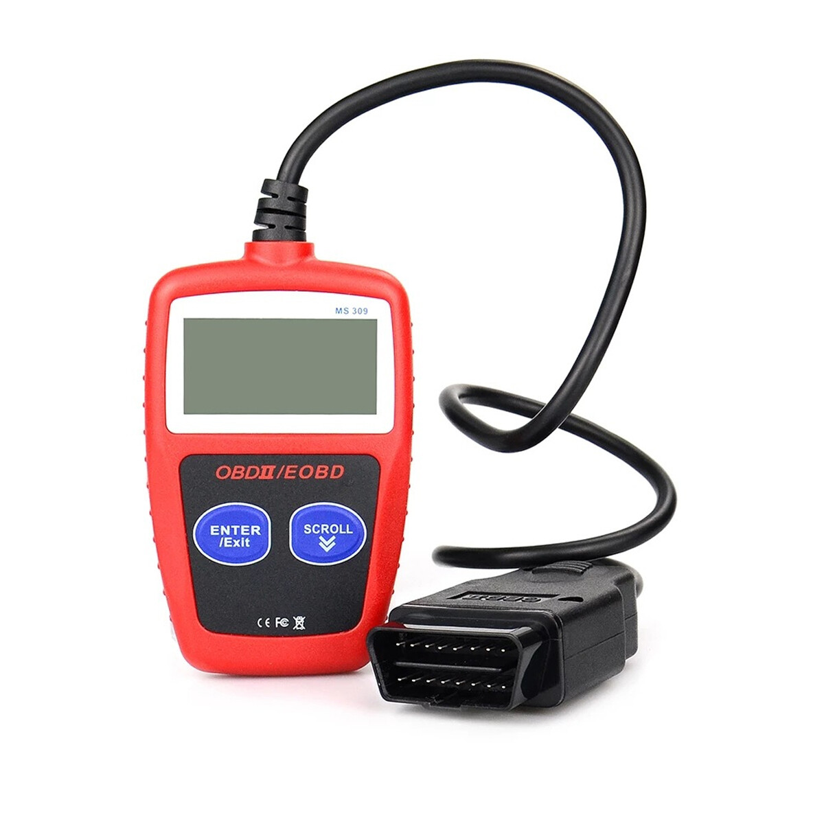 MS309 Universal Car Engine Fault Code Reader, Diagnostic Scan Tool OBD2