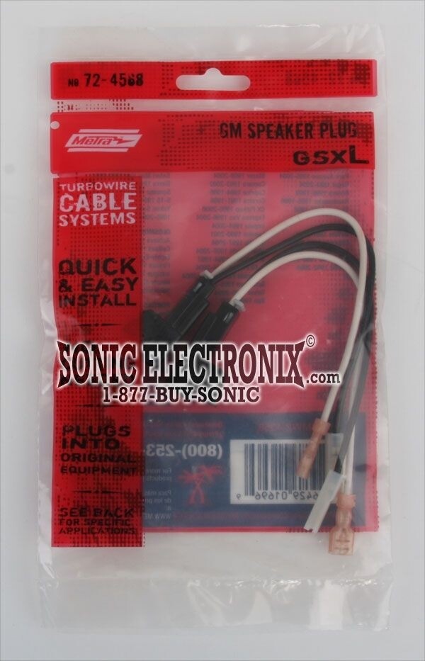 2000-2006 Chevy Tahoe Kicker Rear Door Factory Replacement Speaker Package