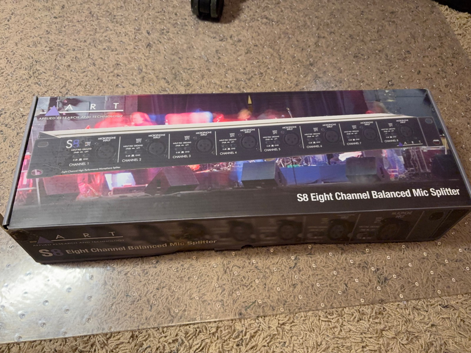 ART S8-3Way Eight Channel Three-Way Mic Splitter-Free Shipping