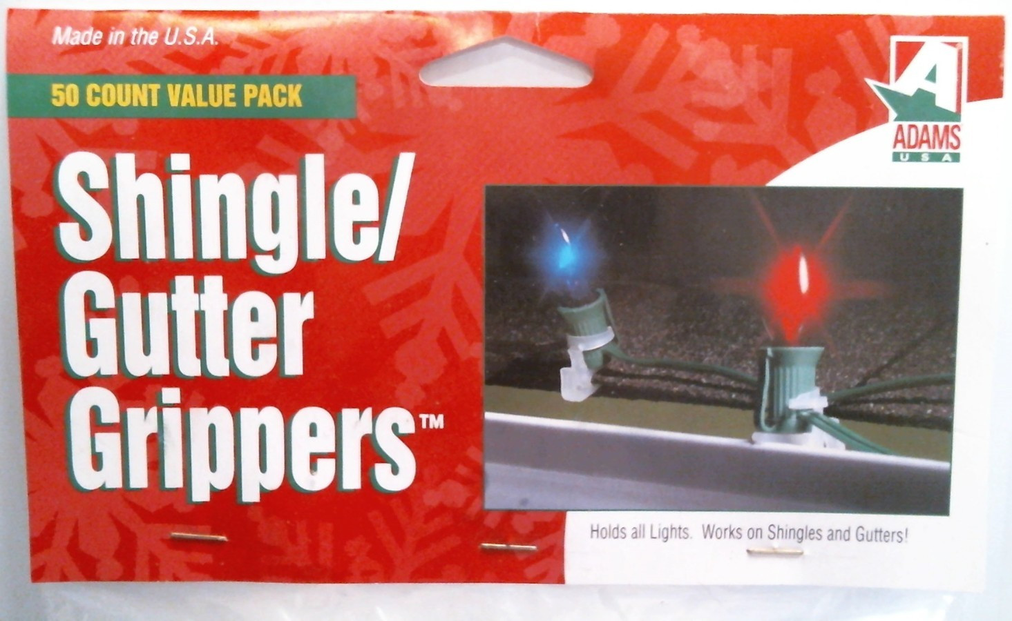 Adams Shingle/Gutter Grippers 50 Pack (20118) FS