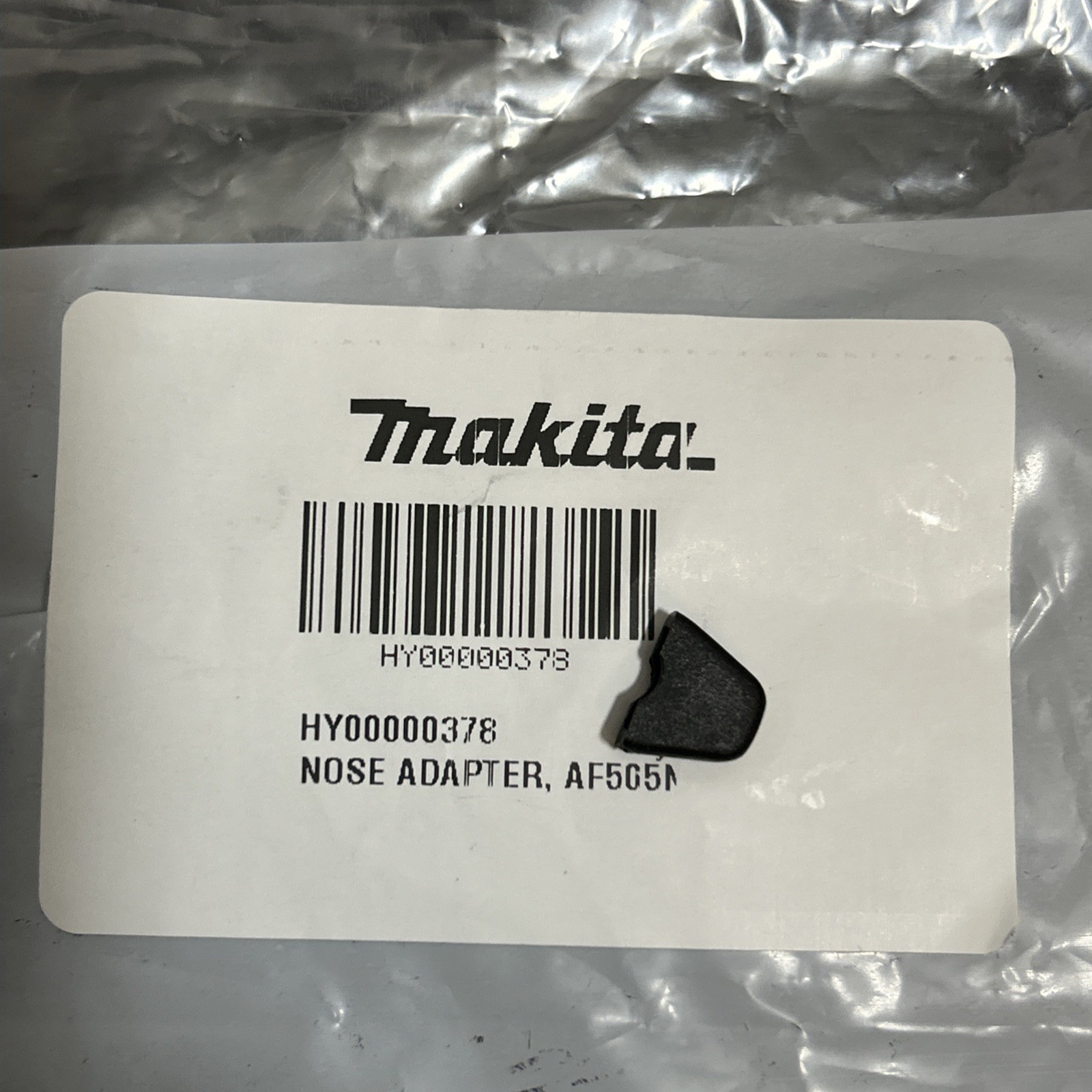 Original Makita Part # HY00000378 NOSE ADAPTER  AF505N