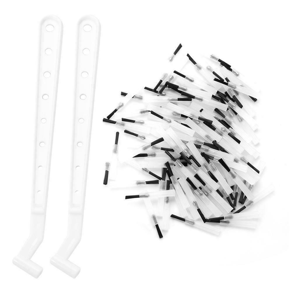 Dental Disposable Composite Applicator Brush Large Head Tips Bonding Long Handle