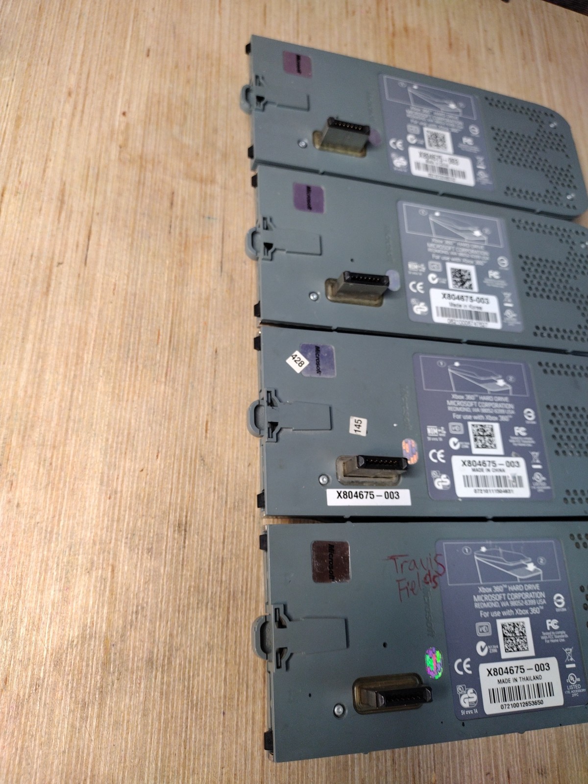 4 Official Microsoft Xbox 360 External Hard Dives Read Description