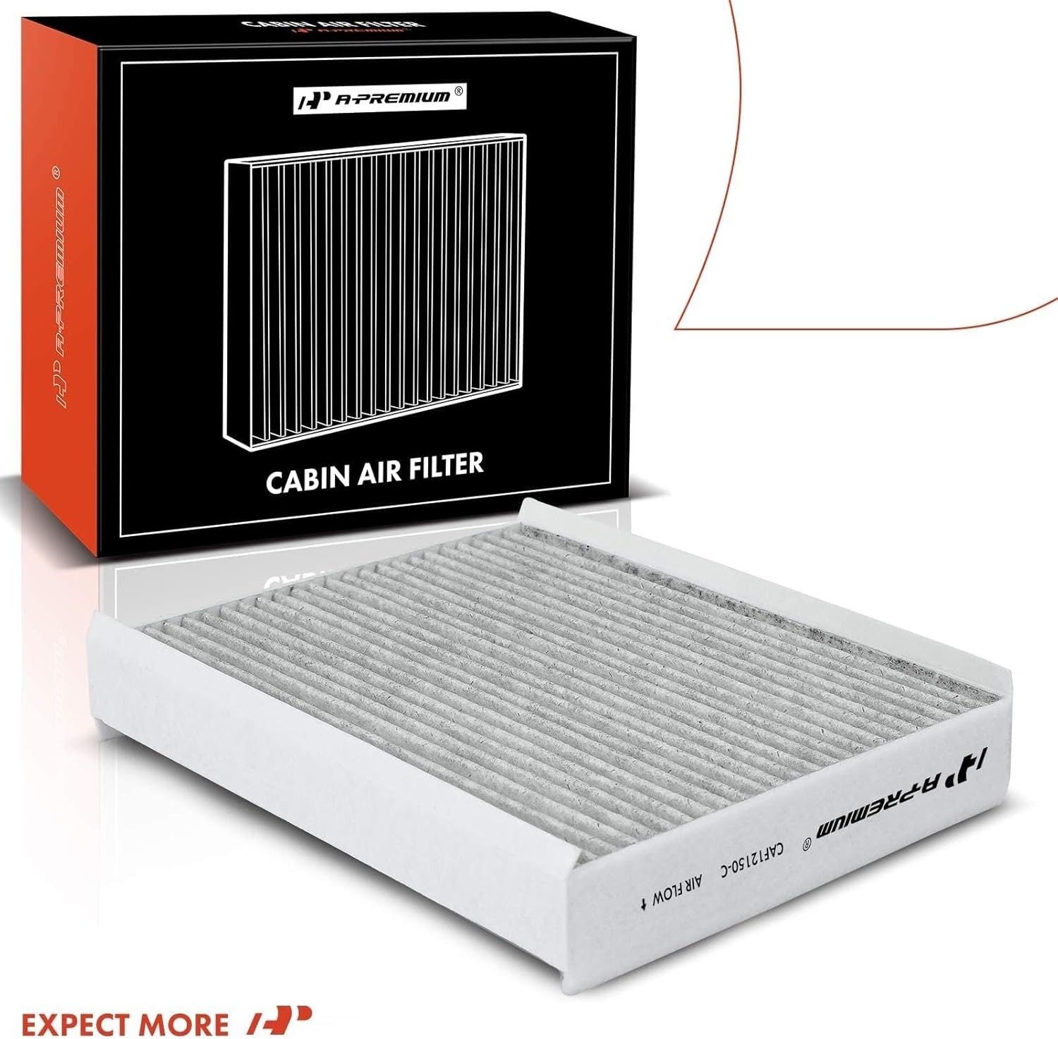 2-PC Cabin Air Filter with Activated Carbon Compatible with Ford & Lincoln -