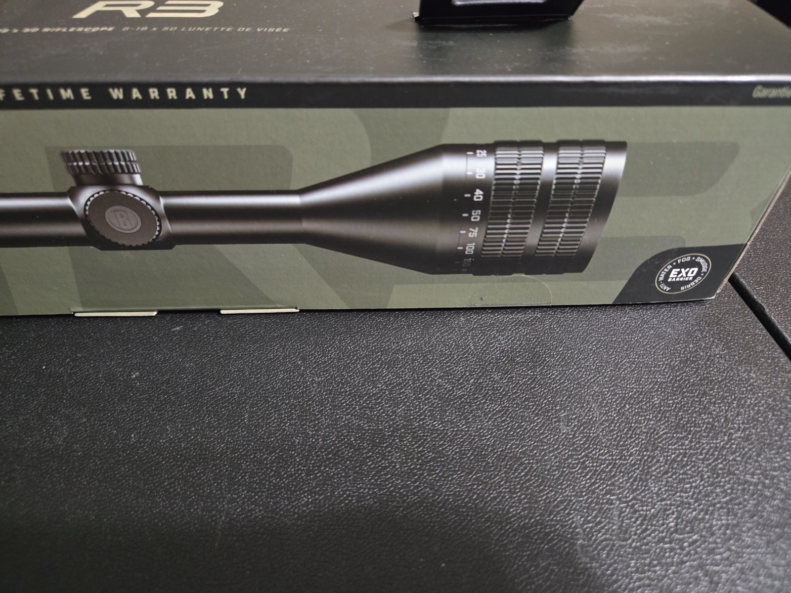 Bushnell R3 6-18x50mm SFP Riflescope w/ DOA Quick Ballistic Reticle #R3-61850S11