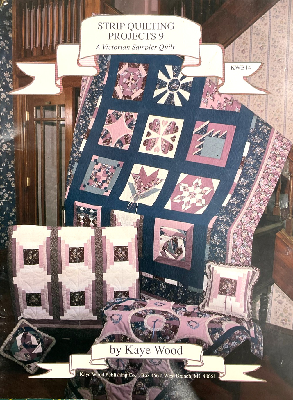 STRIP QUILTING - PROJECT 9 #KWB14 - A VICTORIAN SAMPLER QUILT BY KAYE WOOD