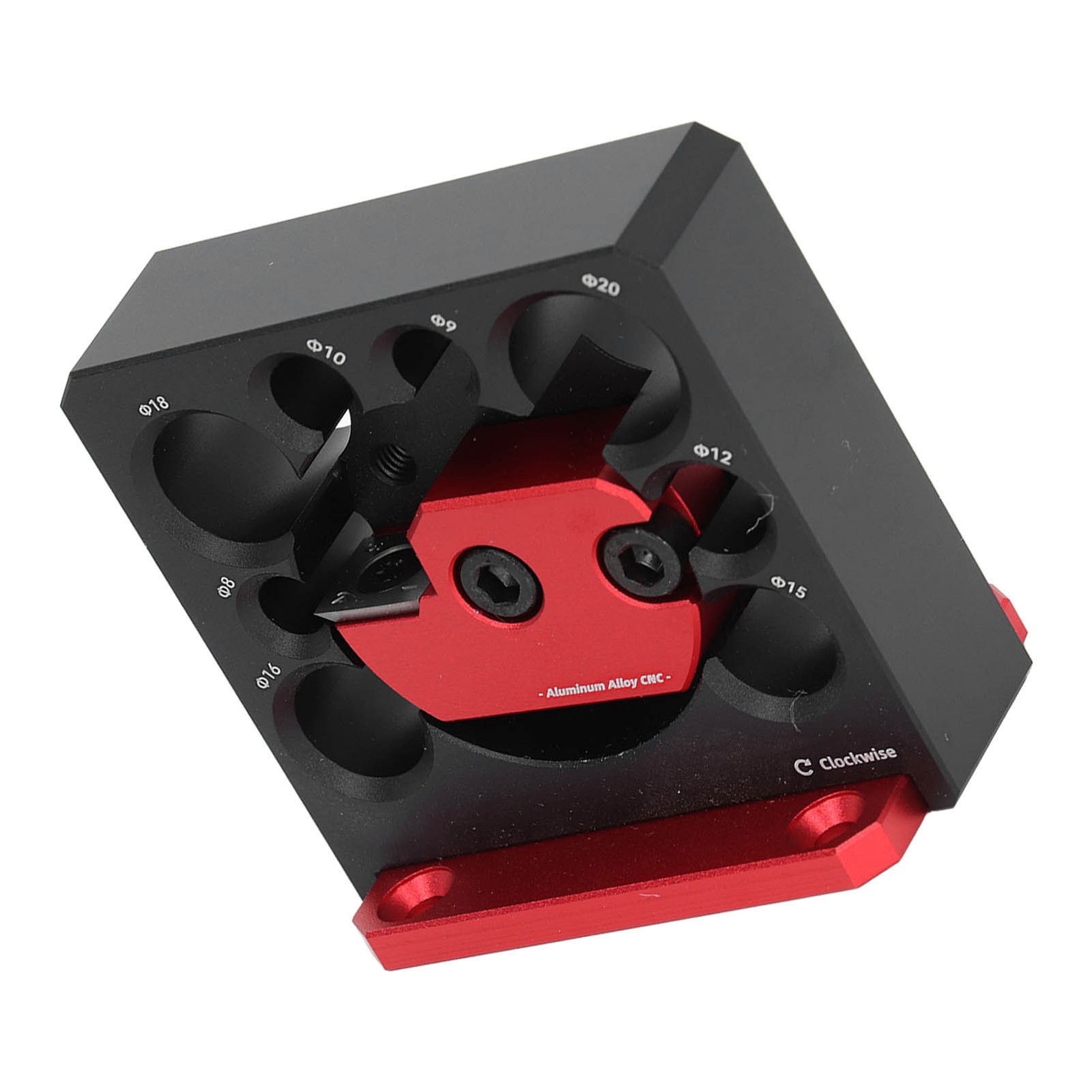 Dowel Maker Jig Adjustable 8 Hole Electric Drill Milling Solid Wood Round Ro SET