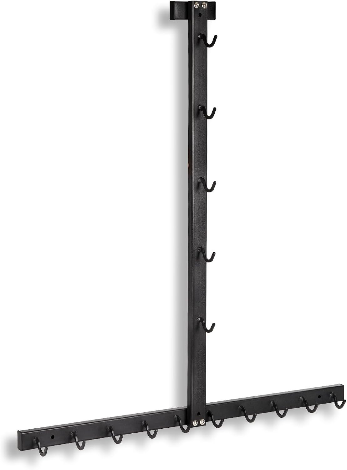 LAT Pulldown Bar Storage Rack Wall Mount Cable Attachment Organizer Gym