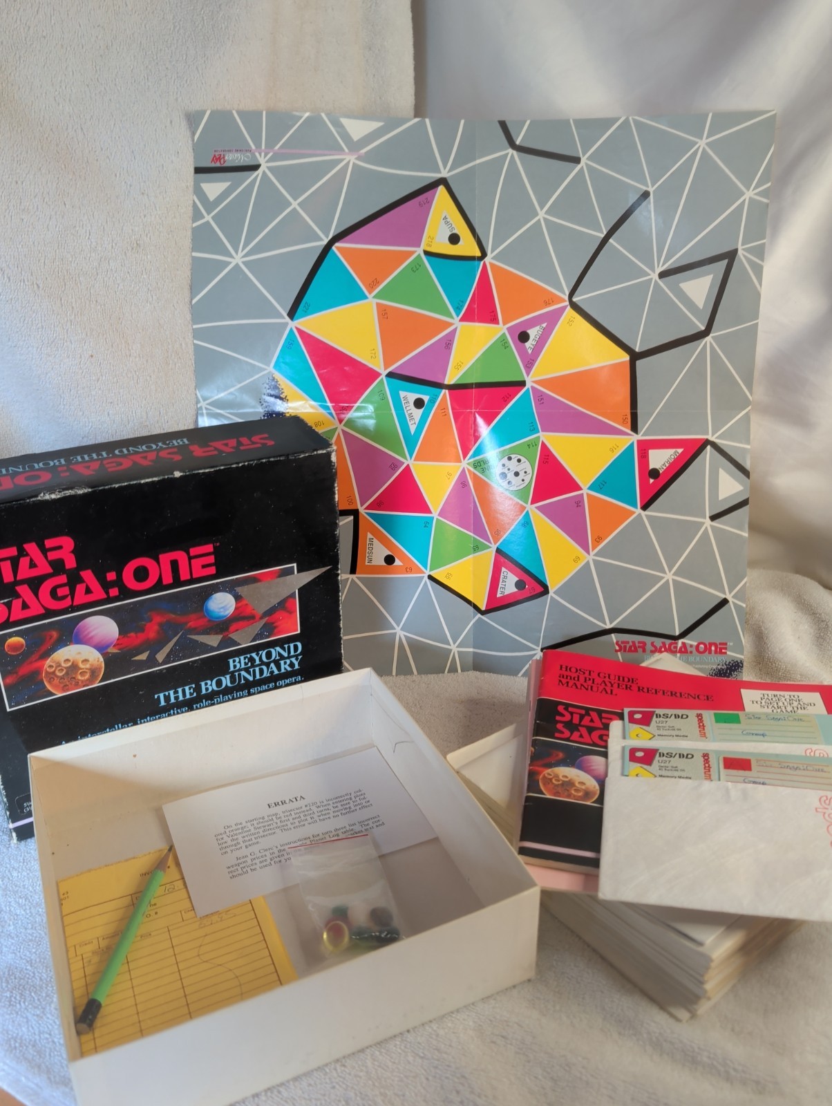 Star Saga : One Beyond the Boundary Complete Vintage PC Game RARE   (FRN48)