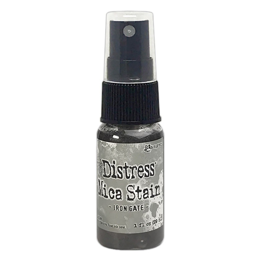 Tim Holtz Distress Mica Stain 1oz-Iron Gate