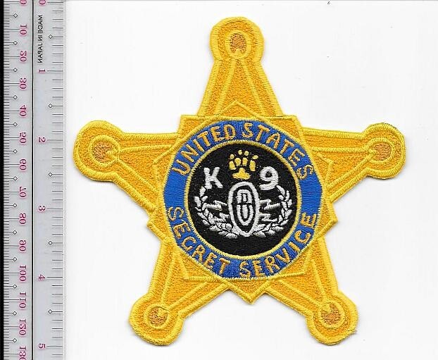 Secret Service Explosive Ordnance Detection Gold Star NO TARIFF