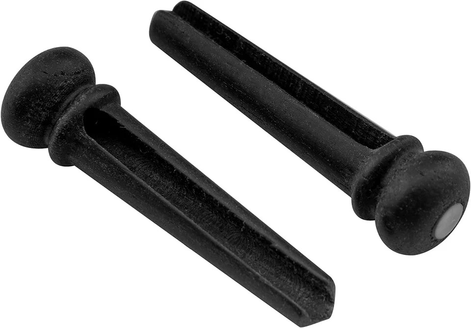 Slottedguitar Ebony Bridge Pins Endpins for Taylor Martin Acoustic Guitar Replac