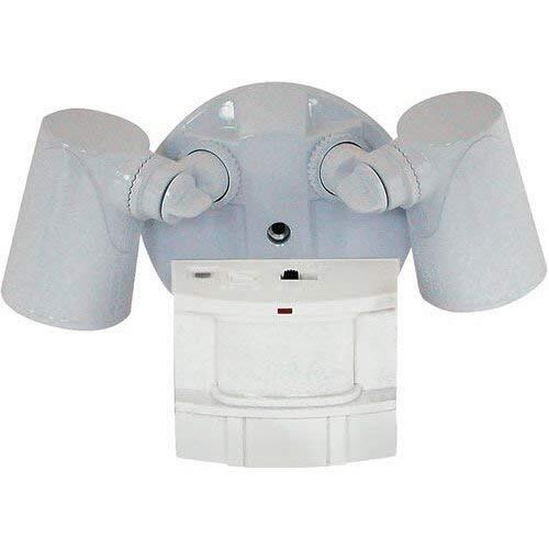 HZ-5411-WH Heavy Duty Motion Sensor Security Light, White