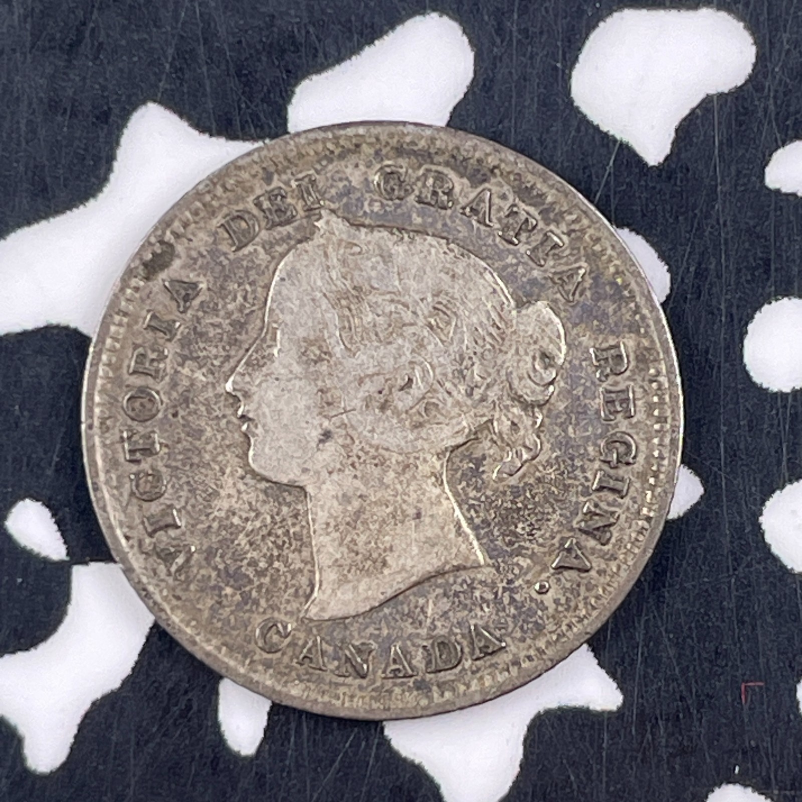 1893 Canada 5 Cents Lot#F5027 Silver!