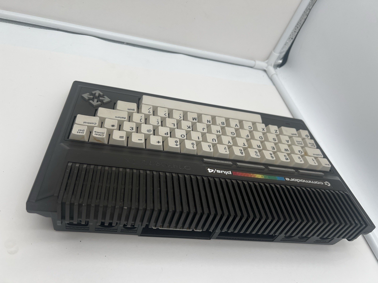 VTG Commodore Plus/4 Computer & Blue Chip Floppy Disk Drive Untested / No Cables