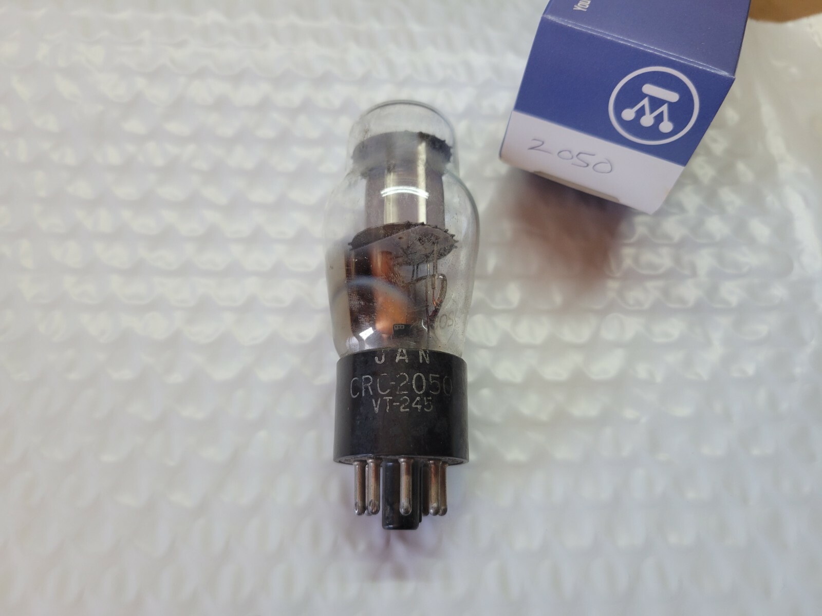 RCA JAN CRC-2050 VT-245 Vacuum Tube
