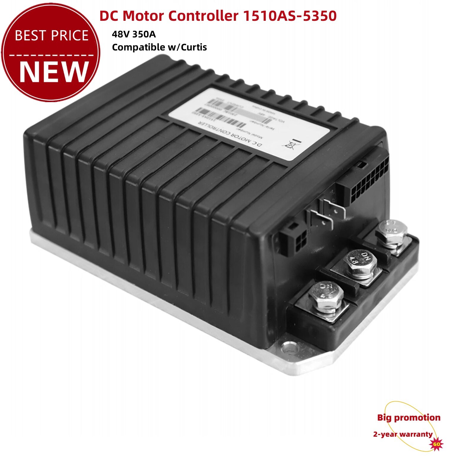 DC Motor Controller 1510AS-5350 48V 350A for Golf Cart Compatible w/Curtis tp1