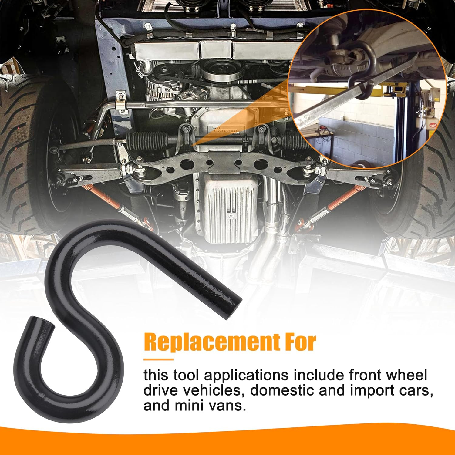 Lower Control Arm Prying Tool 6007 Designed for 7/8 Inches Diameter Pry