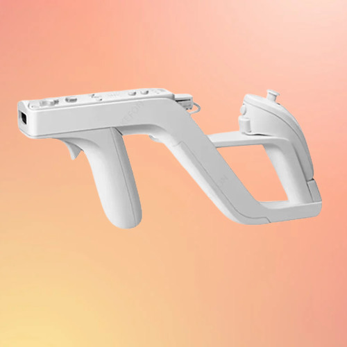 1Pcs Zapper Gun For Nintendo Wii right left Remote Controller Zapper Gun