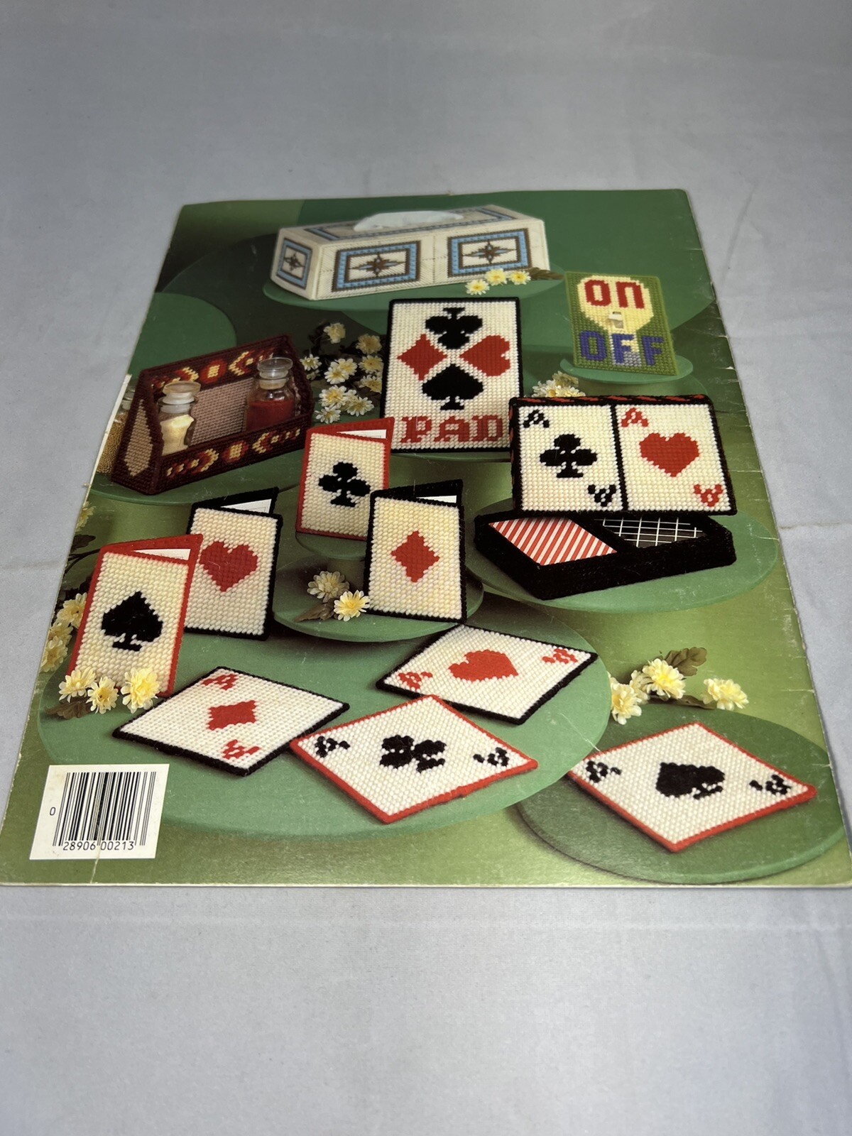 Vintage 1982 Leisure Arts Creative Projects for Plastic Canvas Pattern Book