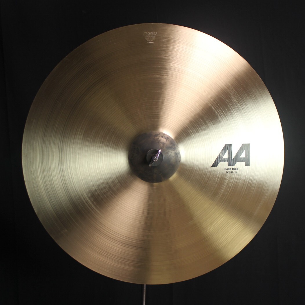 Sabian 24" AA Bash Ride - 3307g (video demo)