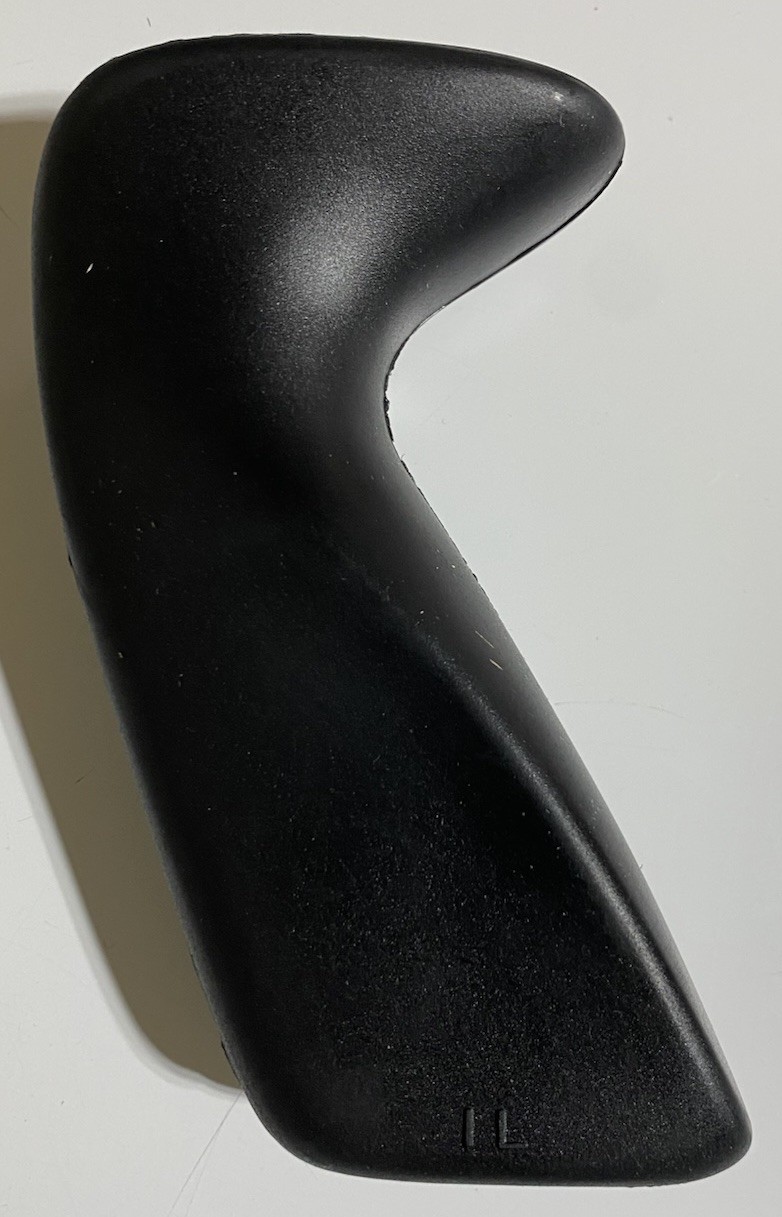 Vintage Fred Bear Archery 1L Grip LH - Black Mag Riser Grip for Recurve Bows