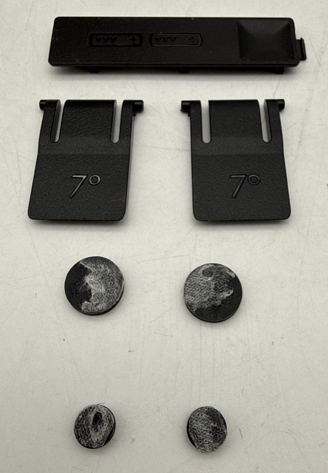 LOGITECH K345 Keyboard Replacement Feet, Rubber Pads & Battery Cover Only