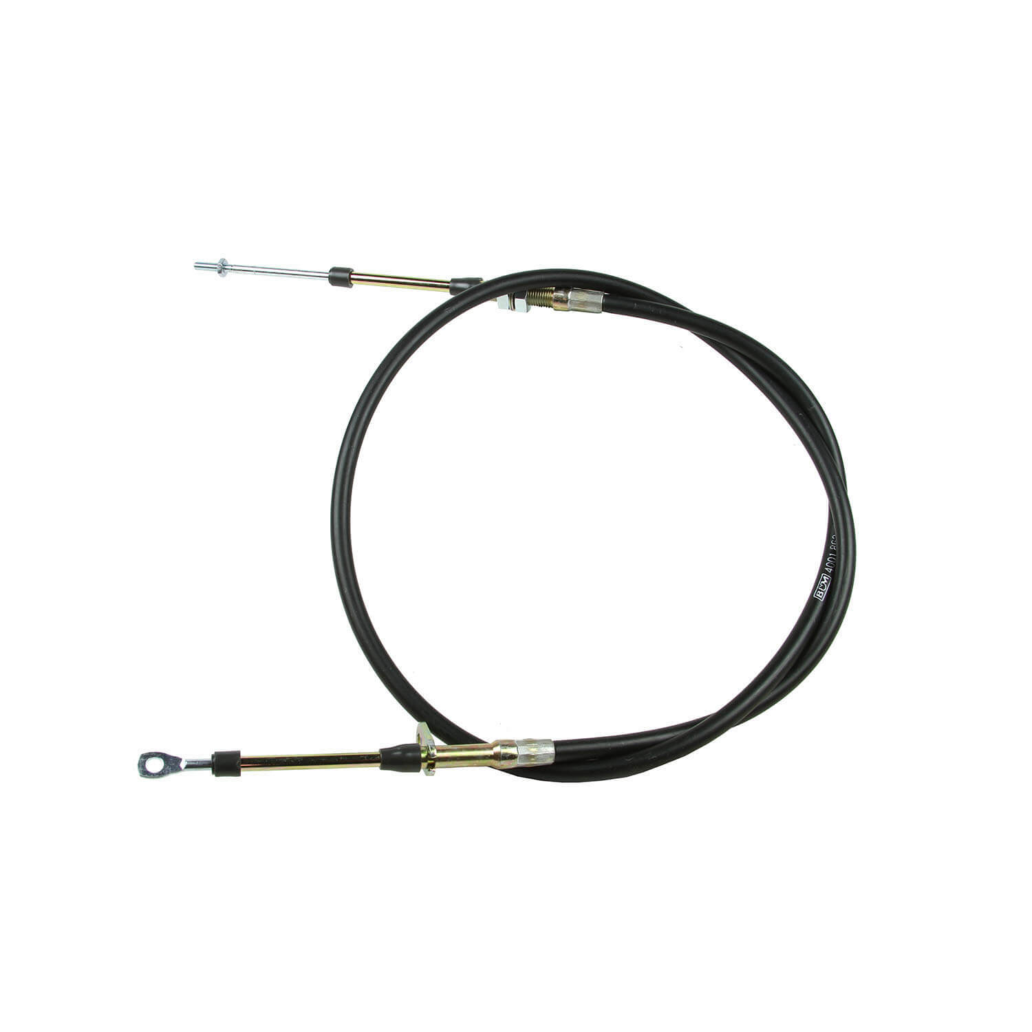 B&M 81833 Super-Duty Race Shifter Cable 5-Ft. Length Eyelet-End Connection