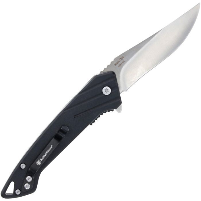 Smith & Wesson Ops Folding Knife 3.5" High Carbon Steel Blade Polymer Handle