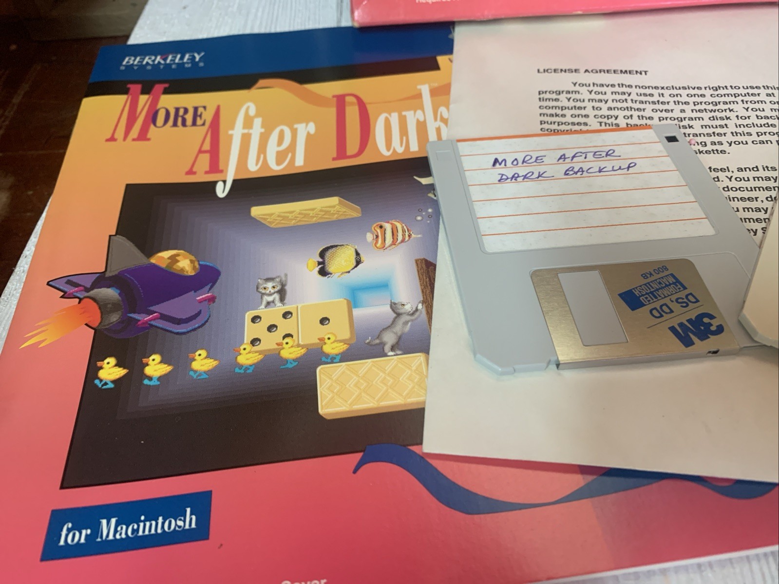 Big Box Software Berkeley Systems More After Dark (3.5") (Macintosh)